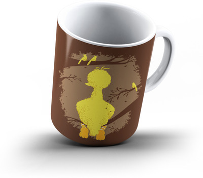 

Ucard Big Bird299 Bone China, Ceramic, Porcelain Mug(325 ml), Multicolor