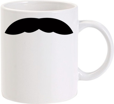 40% OFF on Lolprint Moustache Design Ceramic Mug(325 ml) 40% OFF on Lolprint Moustache Design Ceramic Mug(325 ml)