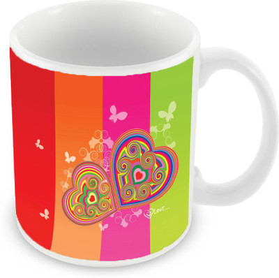 

Sleep Nature's SN-MG-1953 Ceramic Mug(350 ml), Multicolor