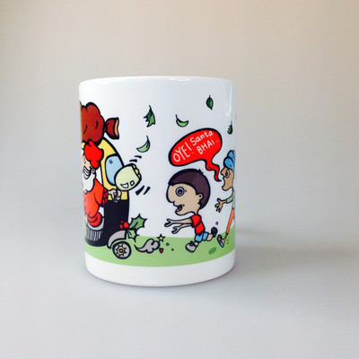 

Chumbak MG155 Ceramic Mug(300 ml, Pack of 93), Multicolor