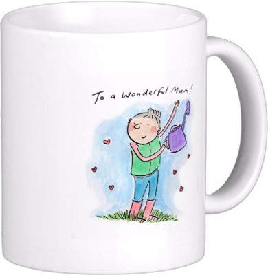 

Exoctic Silver All Occasion 0210 Ceramic Mug(300 ml), Multicolor