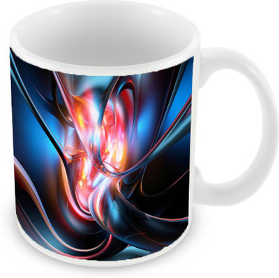 Sleep Nature's SN-MG-759 Ceramic Mug(350 ml), Multicolor