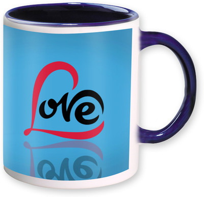 

Heyworlds love valentine day gifts 01 Ceramic Mug(325 ml), Multicolor