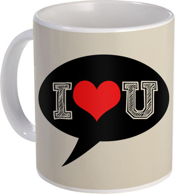 

SKY TRENDS Can't Help Falling in Love mug Best Gift for Valentine's Day, Her, Girlfriend,boy friend,husband, Wife,Birthday, Anniversary,Christmas or Any Holidays Design 047 Ceramic Mug(320 ml), Blue;white
