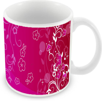 Sleep Nature's SN-MG-922 Ceramic Mug(350 ml), Pink
