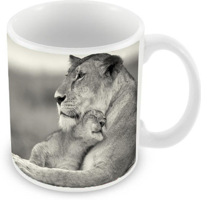

Sleep Nature's SN-MG-1632 Ceramic Mug(350 ml), Multicolor