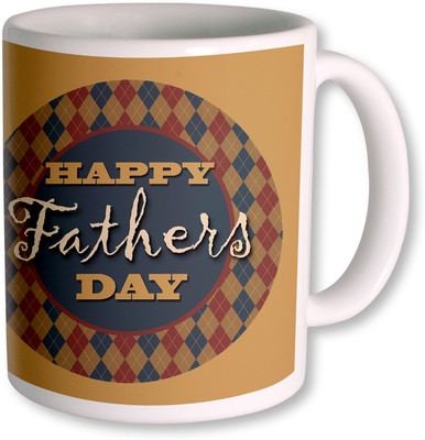 

PhotogiftsIndia Happy Fathers Day 070 Ceramic Mug(350 ml), White