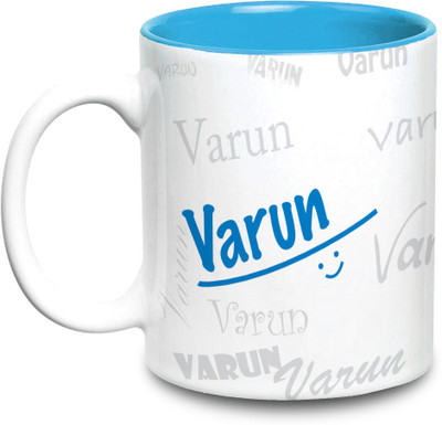 

Hot Muggs Me Graffiti - Varun Ceramic Mug(315 ml), Multicolor