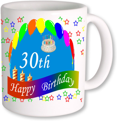 

PhotogiftsIndia Birthday Coffee 030 Ceramic Mug(325 ml), Multicolor