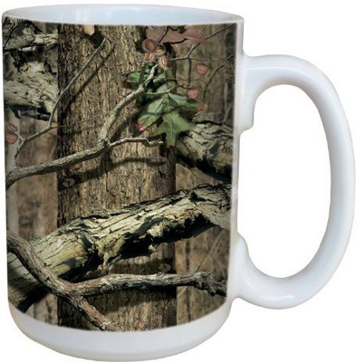 

Tree-Free Greetings Greetings 79611 Break Up Infinity by Mossy Oak Camo 15-Ounce Ceramic with Full-Sized Handle, Multicolored Ceramic Mug(60 ml), Multicolor