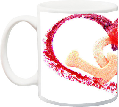

ME&YOU Gift for Husband/Wife/Boyfriend/Girlfriend/lover;Special Rose Love 3D Printed Ceramic Mug(325 ml), Multicolor