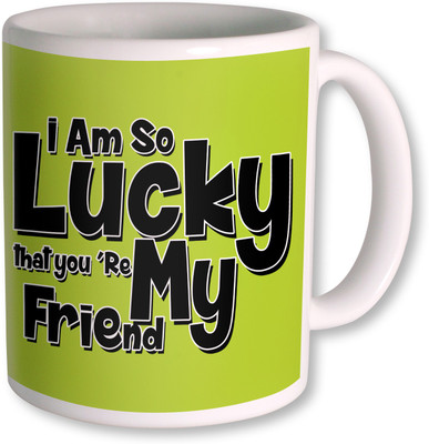 

PhotogiftsIndia gifts For Friend Coffee Ceramic Mug(350 ml), Multicolor