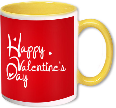 

Heyworlds happy valentine day gifts 0031 Ceramic Mug(325 ml), Multicolor