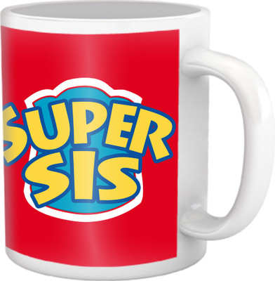 57% OFF on TIED RIBBONS Coffee for Super Sis Ceramic Coffee Mug(350 ml) 57% OFF on TIED RIBBONS Coffee for Super Sis Ceramic Coffee Mug(350 ml)