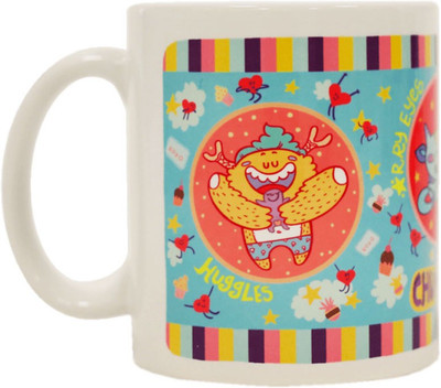 

Chumbak MG55 Ceramic Mug(300 ml), Multicolor