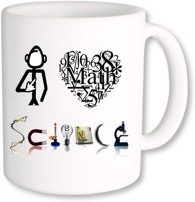 

PhotogiftsIndia I Love Science 06 Ceramic Mug(325 ml), Multicolor