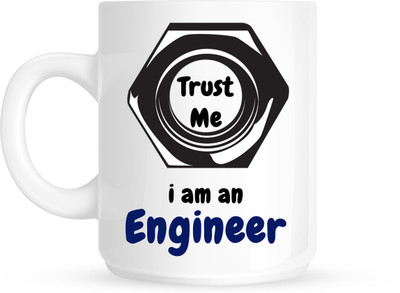 

HuppmeGift Engineer White Ceramic Mug(350 ml)