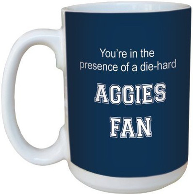 

Tree-Free Greetings Greetings lm44934 Aggies College Basketball Ceramic with Full-Sized Handle, 15-Ounce Ceramic Mug(60 ml), Multicolor