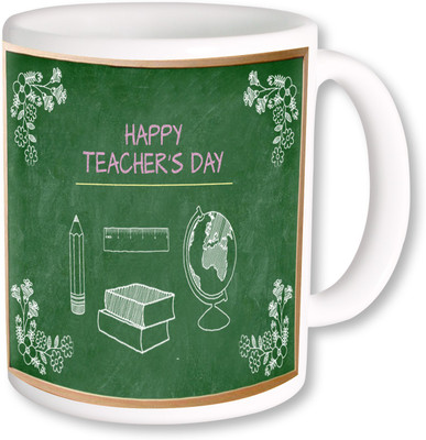 

PhotogiftsIndia Happy Teachers Day 003 Ceramic Mug(325 ml), Multicolor