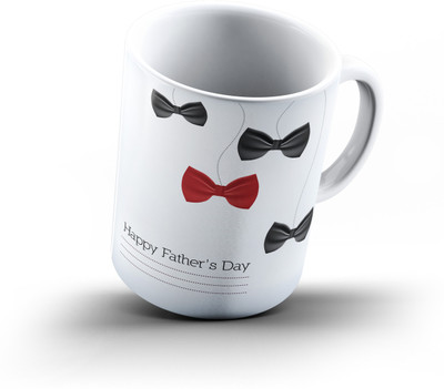 

Ucard Fathers Day491 Bone China, Ceramic, Porcelain Mug(325 ml), Multicolor