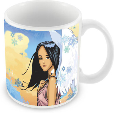 

Sleep Nature's SN-MG-1506 Ceramic Mug(350 ml), Multicolor