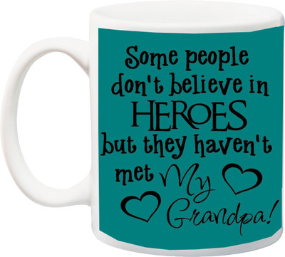 

ME&YOU Gift for Grandparents/grandpa/papa/dad/ On Birthday/Special Occasion Ceramic Mug(325 ml), Multicolor