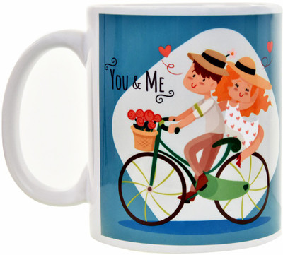 

Halowishes Now Forever Quote Ceramic Mug(325 ml), Multicolor