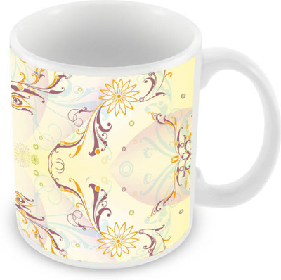 

Sleep Nature's SN-MG-1206 Ceramic Mug(350 ml), Multicolor