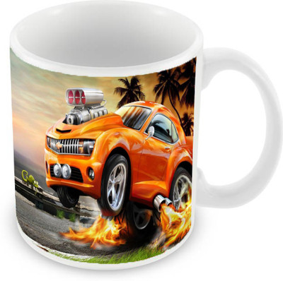 

Sleep Nature's SN-MG-51 Ceramic Mug(350 ml), Orange