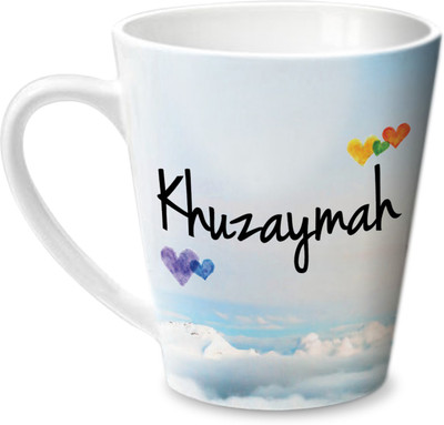 

Hot Muggs Simply Love You Khuzaymah Conical Ceramic Mug(350 ml)