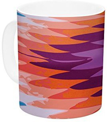 

Kess InHouse InHouse Nika Martinez Surf Lovin Hawaii Ceramic Coffee, 11 oz, Multicolor Ceramic Mug(60 ml)