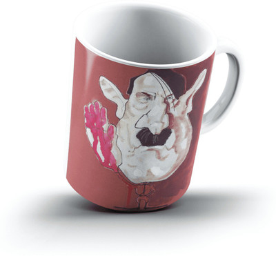 

Ucard Adolf Hitler Caricature1026 Bone China, Ceramic, Porcelain Mug(325 ml), Multicolor