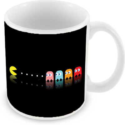 

Sleep Nature's SN-MG-2084 Ceramic Mug(350 ml), Black