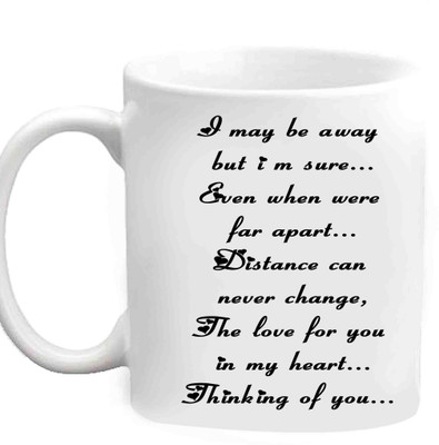 

Raj Laxmi Very Nice Love Quote White Ceramic Mug(350 ml)