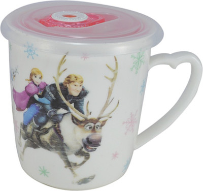 Saamarth Impex SI-4758 Ceramic Mug(350 ml), White