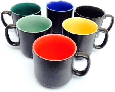 

MPU Value Mart Ceramic(Multicolor, Pack of 6)