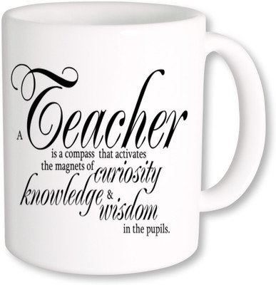 

PhotogiftsIndia Happy Teachers Day 002 Ceramic Mug(325 ml), Multicolor
