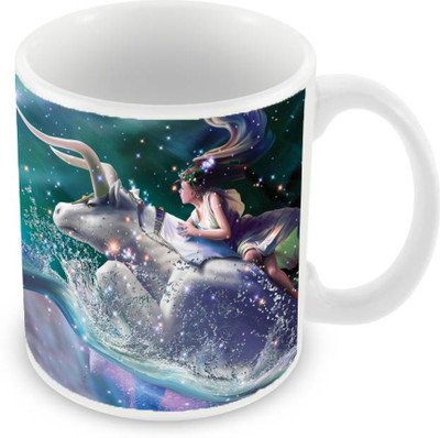 

Sleep Nature's SN-MG-1842 Ceramic Mug(350 ml), Multicolor