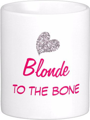

Exoctic Silver Best Quoted Coffee 00064 Ceramic Mug(300 ml), Multicolor
