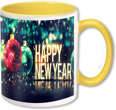 

Heyworlds new year gifts 0061 Ceramic Mug(325 ml), Multicolor