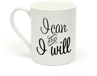 

Sowing Happiness SHMUG124 Quotation Ceramic Mug(350 ml), White