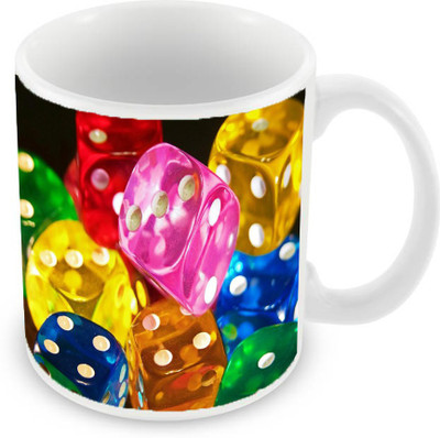 

Sleep Nature's SN-MG-1030 Ceramic Mug(350 ml), Multicolor