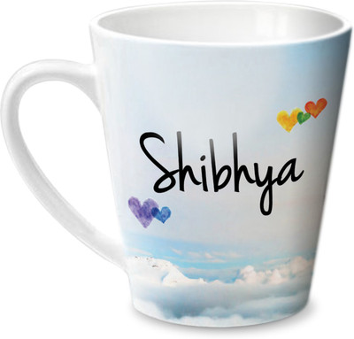 

Hot Muggs Simply Love You Shibhya Conical Ceramic Mug(350 ml)