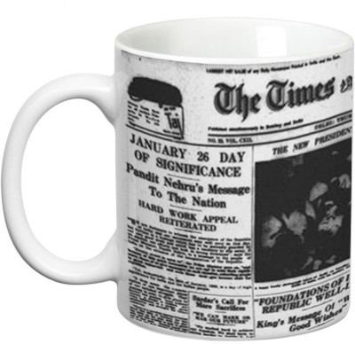 

Prithish 26 Jan Paper Print Ceramic Mug(330 ml)