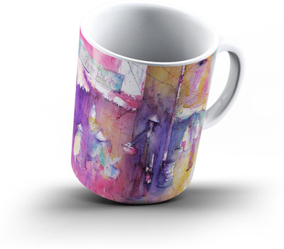 

Ucard Art380 Bone China, Ceramic, Porcelain Mug(325 ml)
