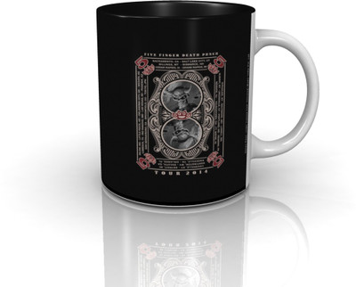 

Bravado Five Finger Death Punch Card Ceramic Mug(350 ml)