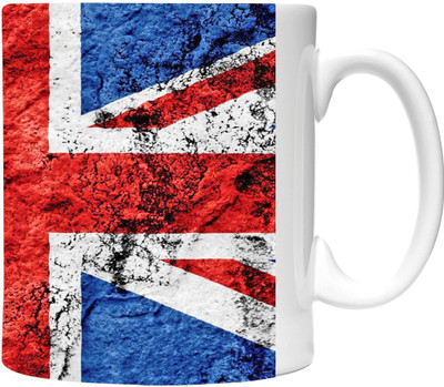 

Crackndeal Round-10 Ceramic Mug(300 ml), Multicolor