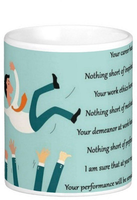 

Exoctic Silver Farewell GoodBye 006 Ceramic Mug(300 ml), Multicolor