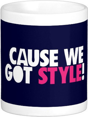 

Exoctic Silver Mast Quotes A048 Ceramic Mug(250 ml), Multicolor