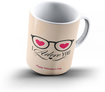 

Ucard Valentines Day Love692 Bone China, Ceramic, Porcelain Mug(325 ml)